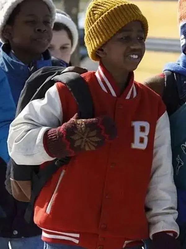 8-Bit Christmas Che Tafari Varsity Jacket - California Jacket