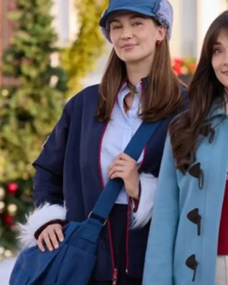 A ’90s Christmas 2024 Katherine Barrell Blue Jacket - California Jacket