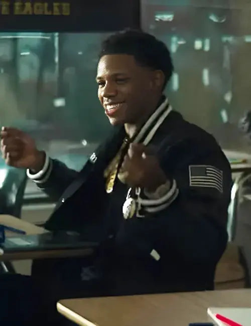 A Boogie Wit Da Hoodie Look Back At It Varsity Jacket - California Jacket