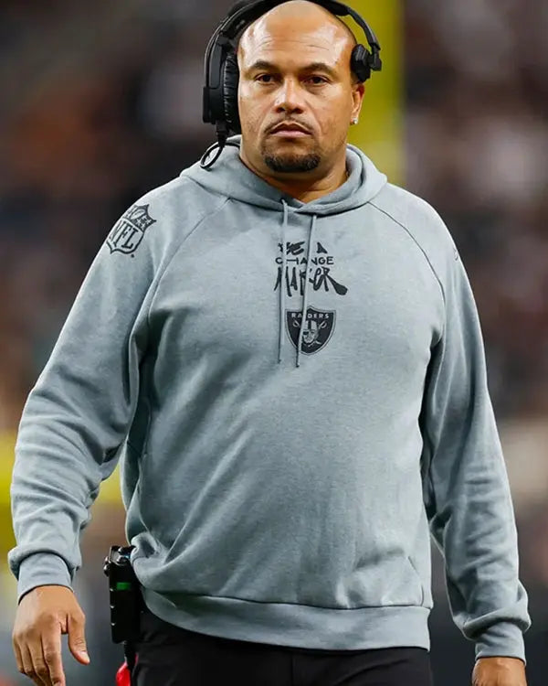 Antonio Pierce Raiders Be A Change Maker Hoodie - California Jacket