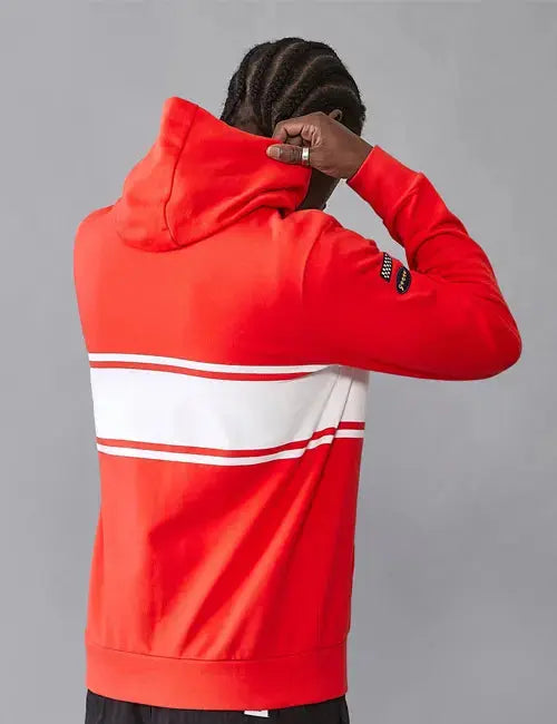 Ayrton Senna Legacy Red Hoodie - California Jacket