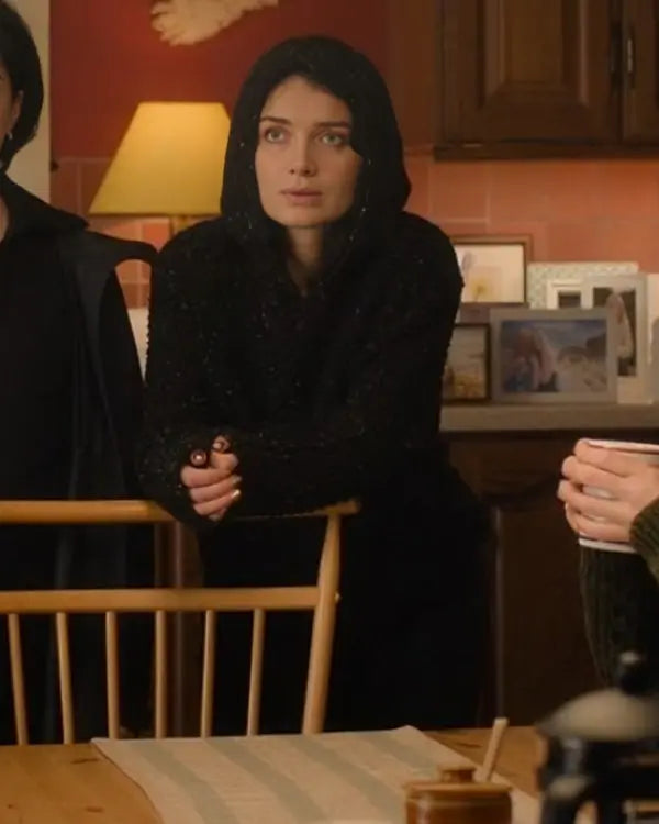 Bad Sisters S02 Eve Hewson Sequin Sweater Hoodie - California Jacket