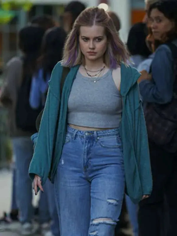 Bailey Michaels The Last Thing He Told Me 2023 Blue Hoodie - California Jacket