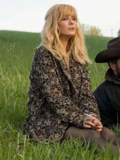 Yellowstone Season 5 Beth Dutton Floral Blazer - California Jacket