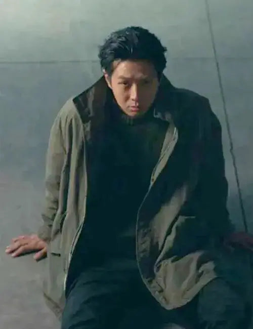 A Killer Paradox Lee Tang 2024 Green Cotton Jacket - California Jacket