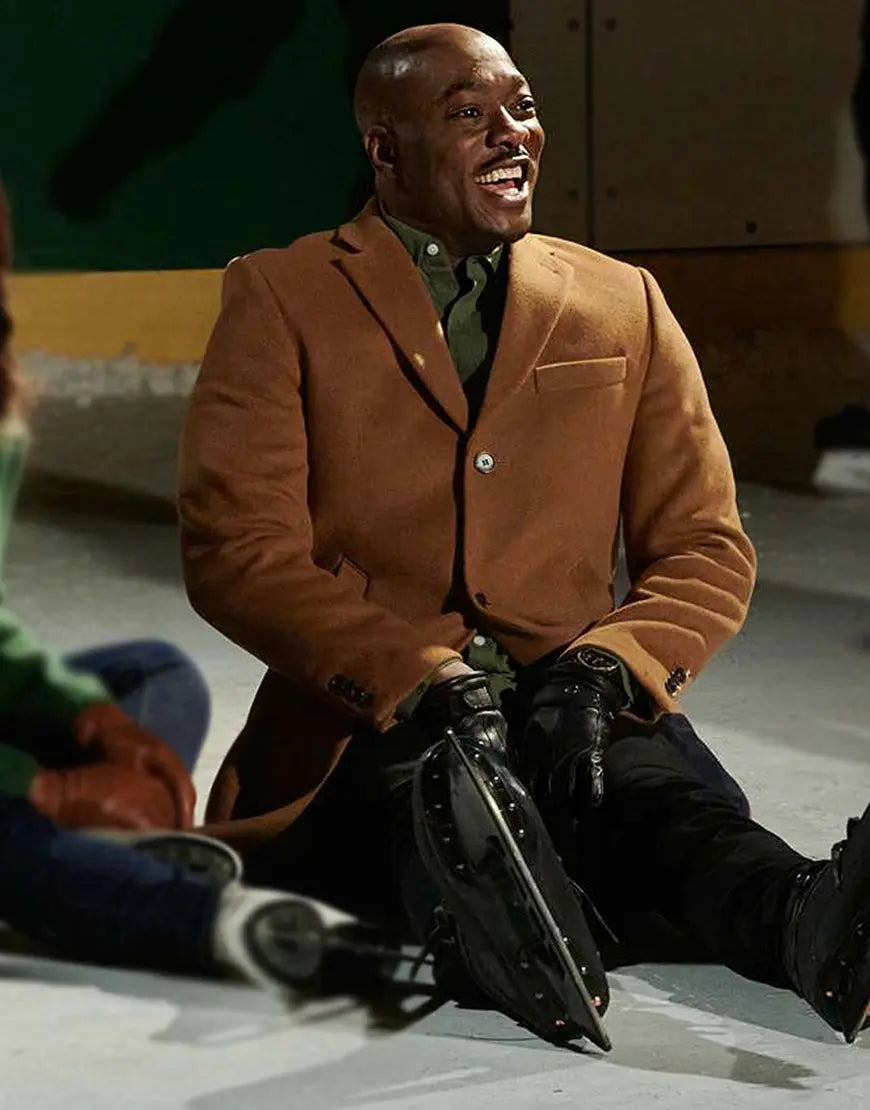 A Christmas Serenade 2023 B.j. Britt Brown Coat - California Jacket