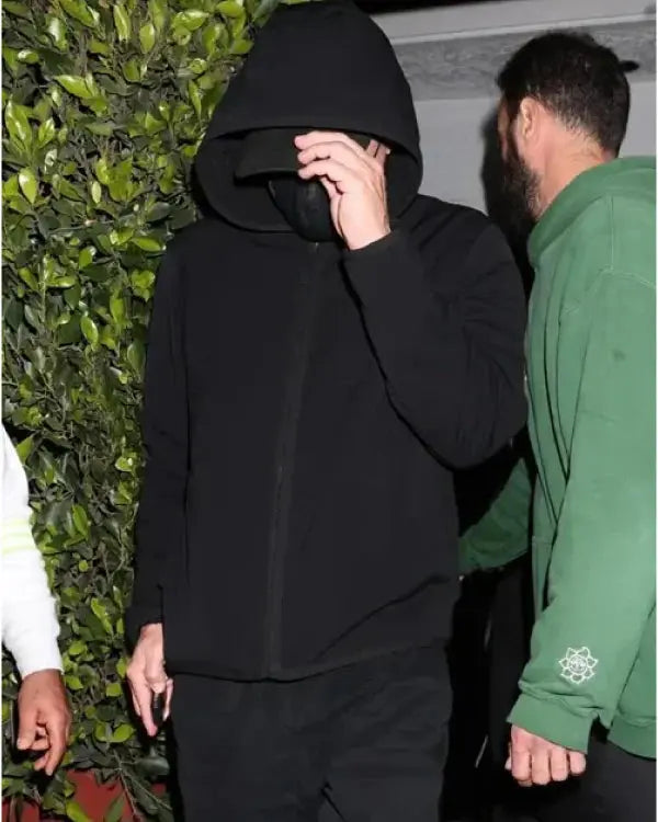 Leonardo DiCaprio Black Zip Hoodie - California Jacket