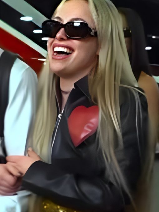WWE Raw 2025 Gionna Daddio Red Hearts Leather Jacket - California Jacket