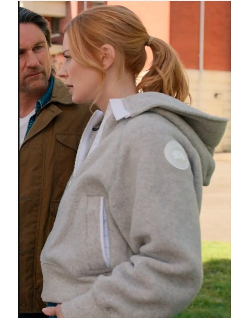 Virgin River S06 Alexandra Breckenridge Grey Hoodie - California Jacket