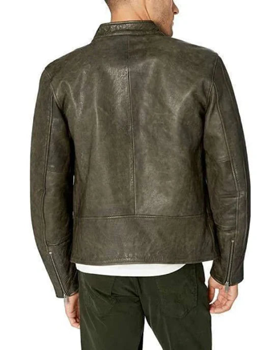 Men Lucky Brand Leather Jacket