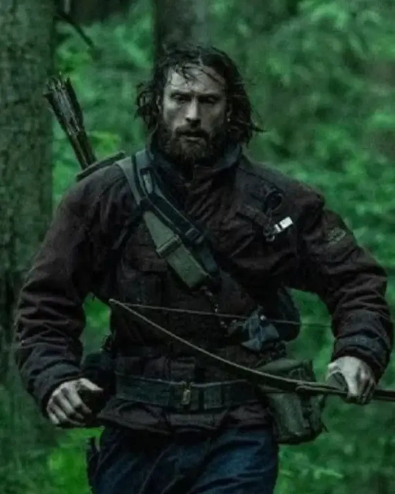 28 Years Later 2025 Aaron Taylor Johnson Maroon Jacket Dallas Jacket