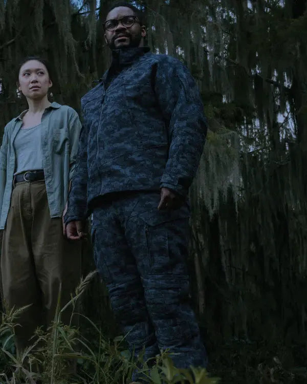 3 Body Problem 2024 Jovan Adepo Camouflage Suit My Store