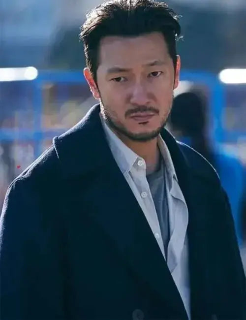 A Killer Paradox 2024 Jang Nan-gam Black Wool Coat - California Jacket