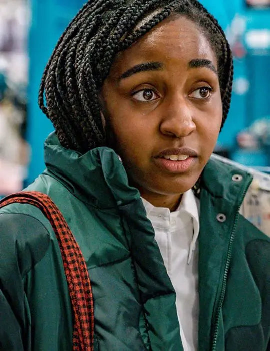 The Bear Sydney Adamu Green Puffer Jacket - California Jacket