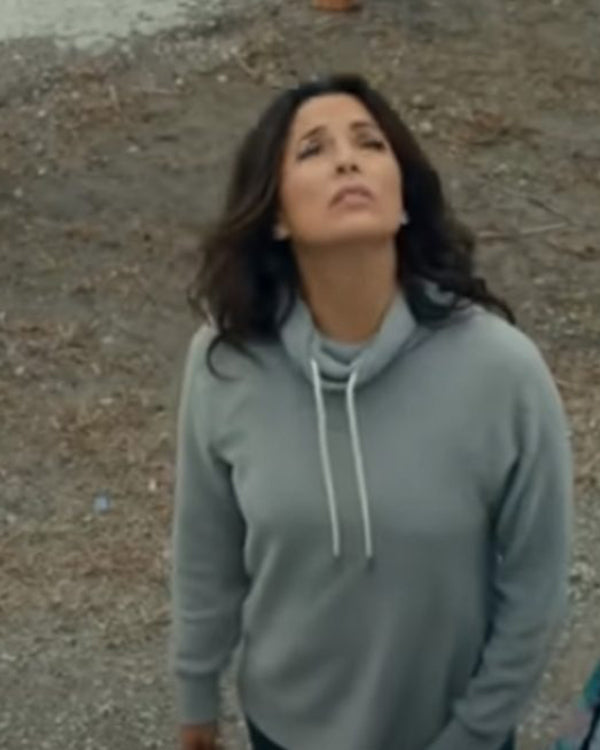 Unplugging 2022 Eva Longoria Grey Hoodie - California Jacket