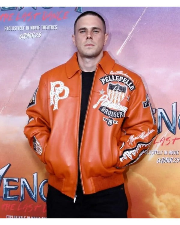 Jared Abrahamson Venom The Last Dance World Premiere Jacket California Jacket
