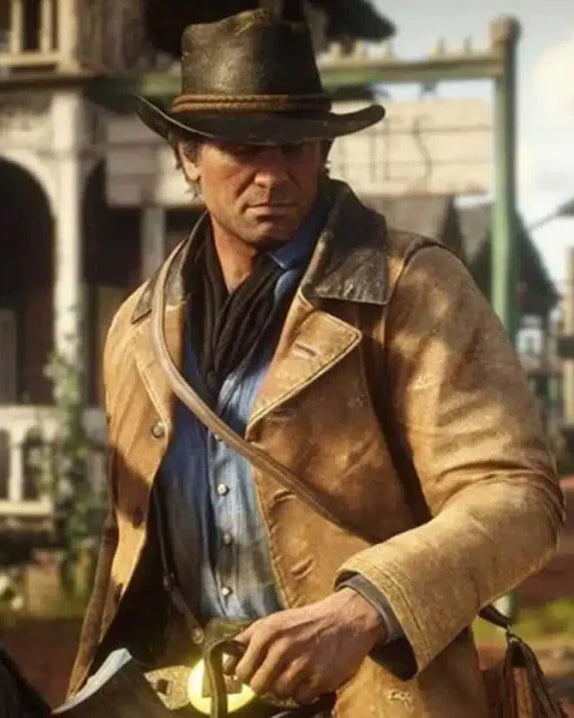 Wes Bentley Yellowstone Jamie Dutton Brown Leather Jacket - California Jacket