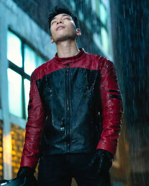 Wi Ha-joon Bad and Crazy Leather Jacket - California Jacket