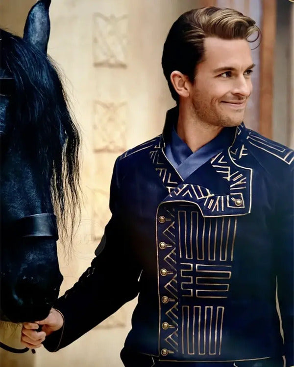 Wicked 2024 Jonathan Bailey Blue Jacket - California Jacket