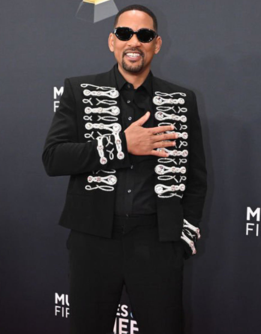 Will Smith 67th Annual Grammy Awards Military Jacket - California Jacket