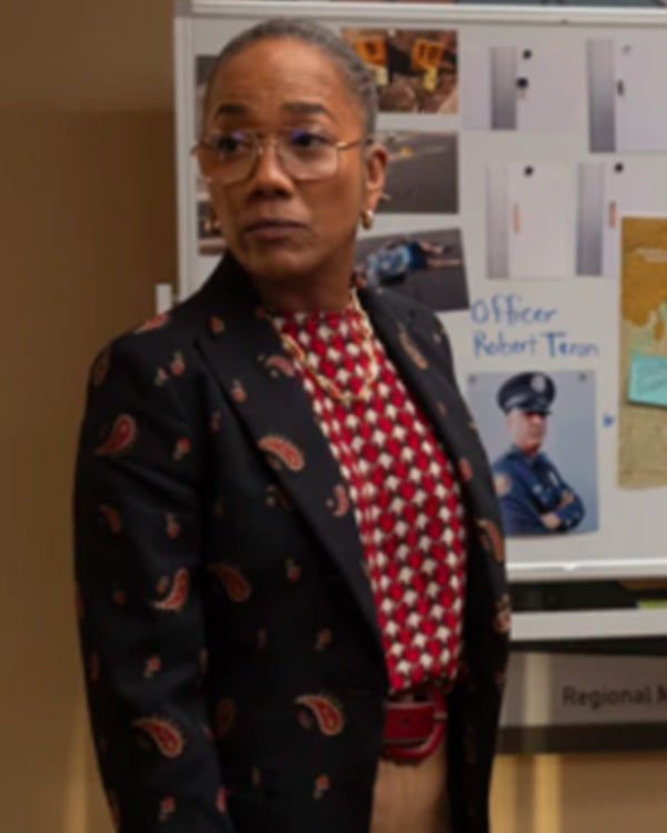 Will Trent S03 Sonja Sohn Paisley Print Blazer - California Jacket