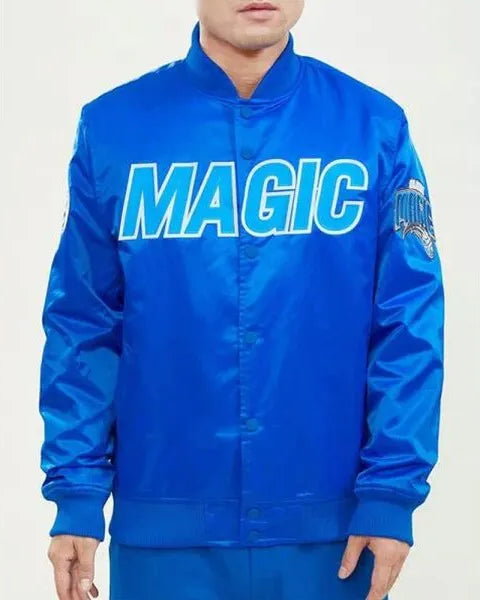 Worldmark Orlando Magic Royal Satin Jacket - California Jacket