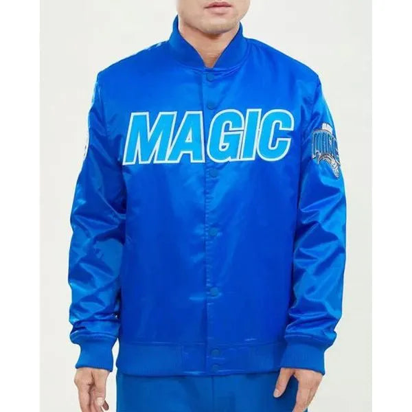 Worldmark Orlando Magic Royal Satin Jacket - California Jacket