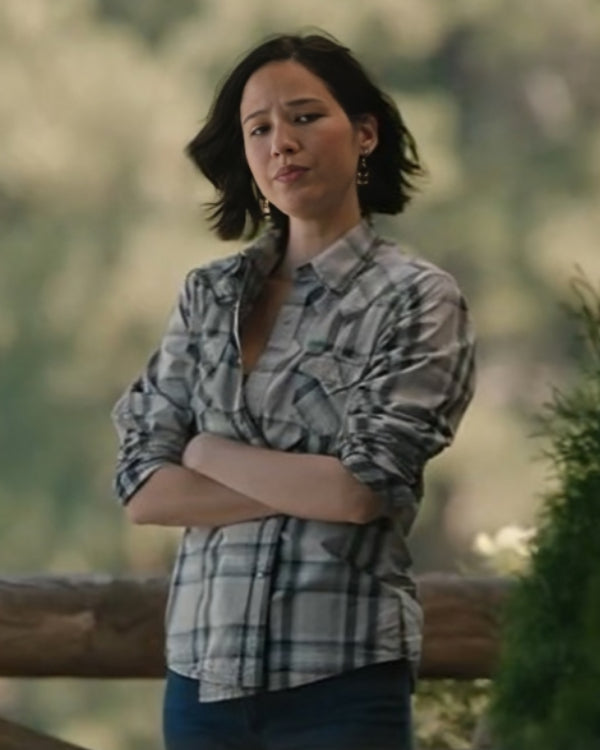 Yellowstone Kelsey Asbille Plaid Shirt - California Jacket