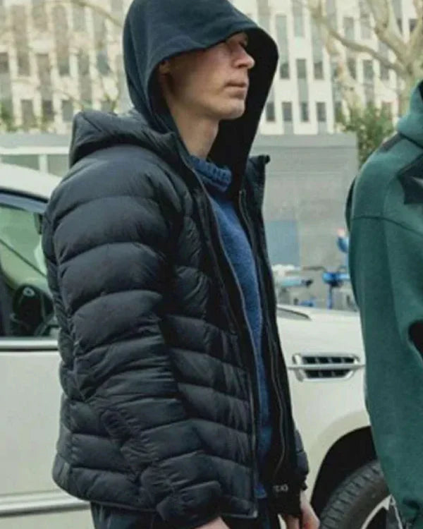 Yura Borisov Anora 2024 Black Puffer Jacket - California Jacket