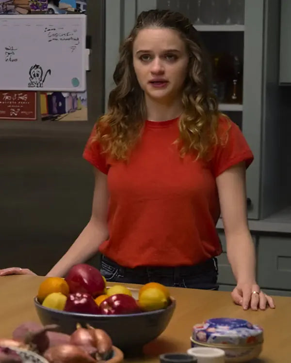 A Family Affair Joey King Red T-Shirt - California Jacket