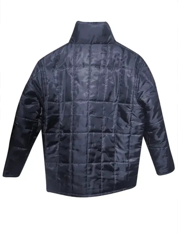 Zendaya Puffer Blue Jacket - California Jacket