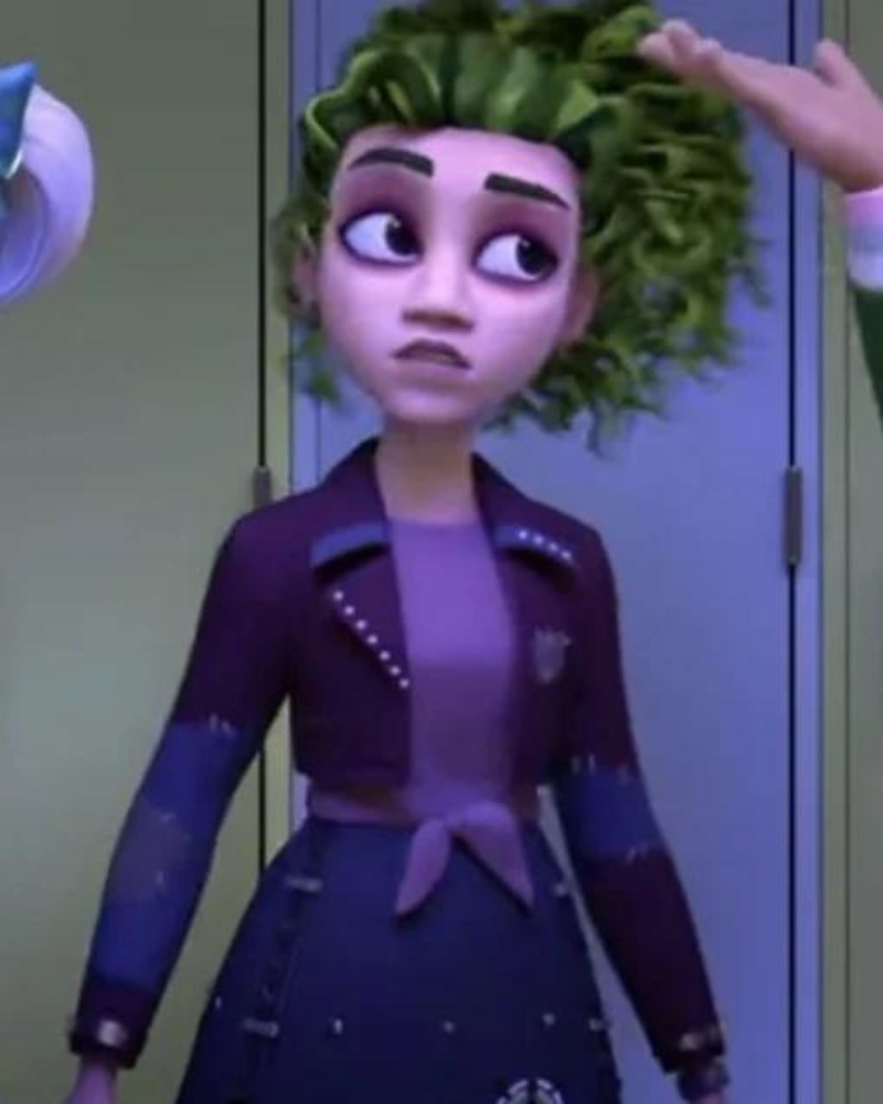 Zoey Zombies 2024 Crop Purple Jacket - California Jacket