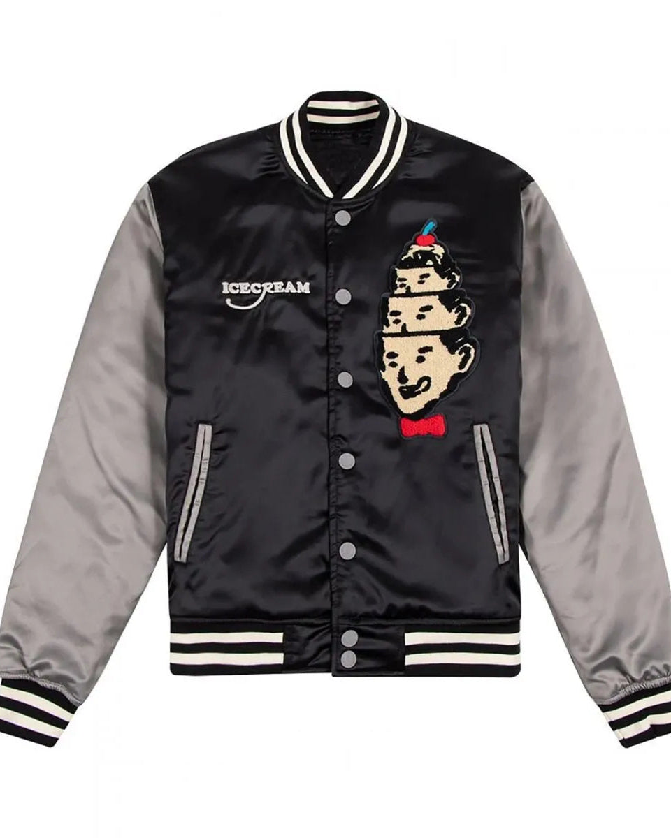 Ice Cream Hoodini Bomber Satin Jacket California Jacket