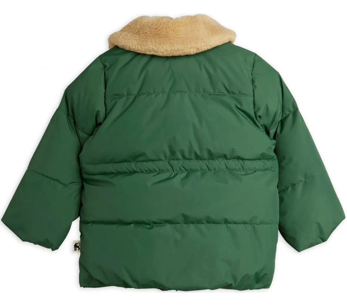 PANDA Patch Puffer Jacket Green - California Jacket