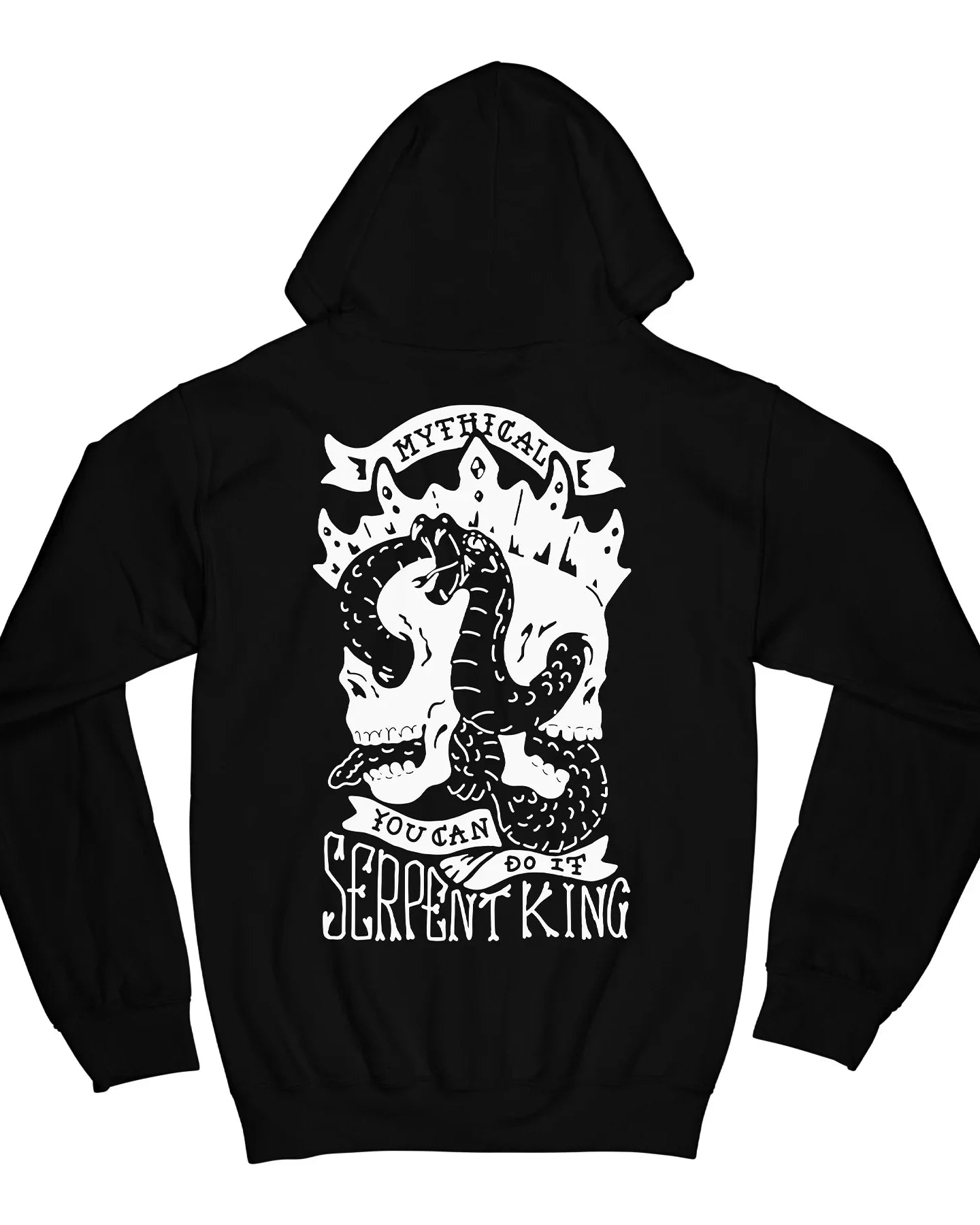You Can Do It Serpent King Zip Hoodie - California Jacket